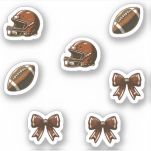 Sticker Vibes de football de Jour