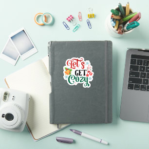 Sticker Vibes De Vacances Confortables Avec Soirée Décorat
