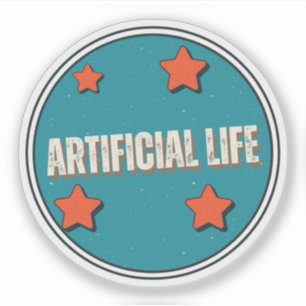 Sticker Vie artificielle