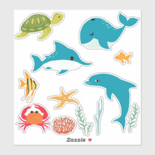 Sticker Vie marine