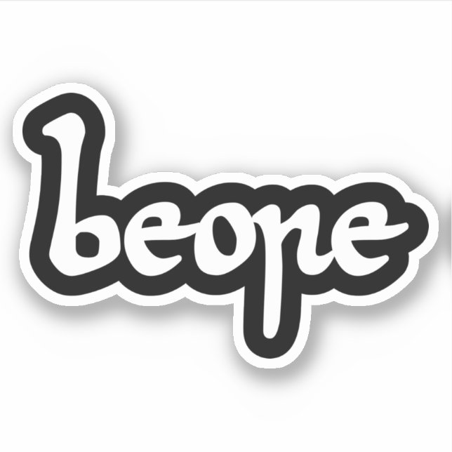 Sticker Vielle bière anglaise (Devant)