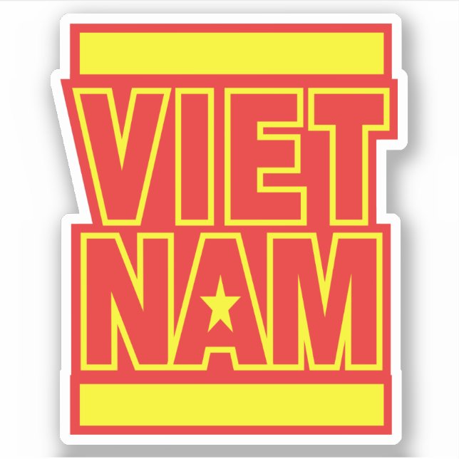 STICKER VIETNAM (Devant)