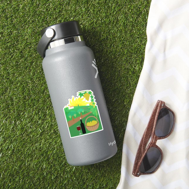 Sticker Vignoble (HydroFlask Insitu)