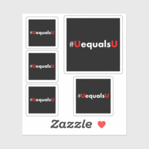 Sticker VIH non détectable égale non transmettable - Minim