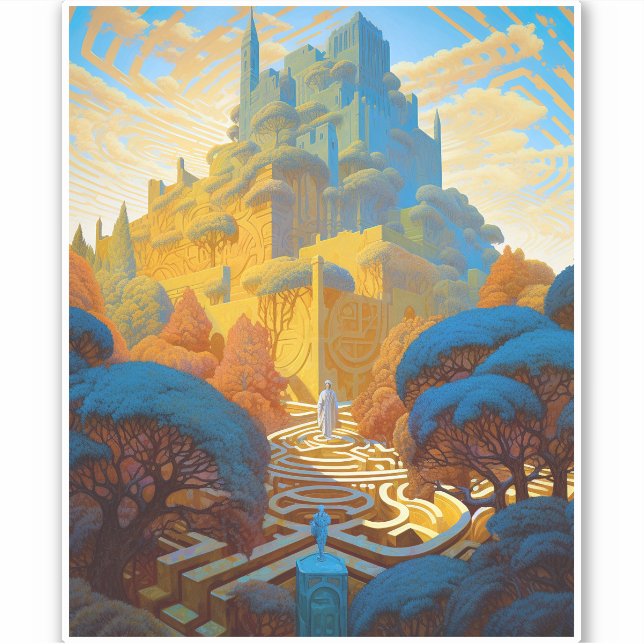 Sticker Ville de Maze Surreal (Devant)