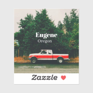 Sticker Ville universitaire d'Eugene - Oregon