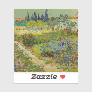 Sticker Vincent Van Gogh Garden