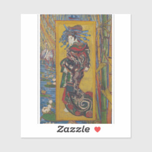 Sticker Vincent Van Gogh - Les Courtesans
