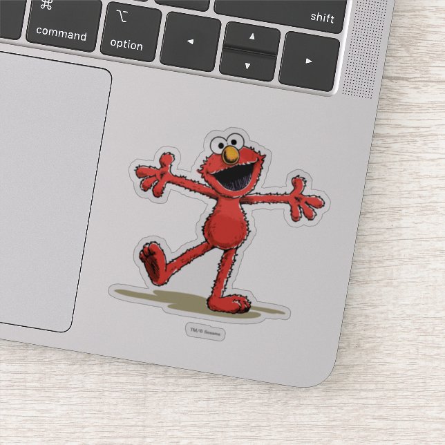 Sticker Vintage Elmo (Détail)