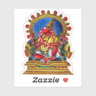 Sticker Vintage Ganesh
