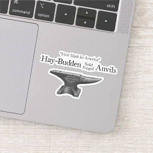 Sticker Vintage Hay-Budden Anvil