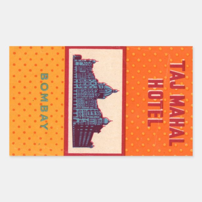 Sticker vintage Hotel & Travel (Devant)