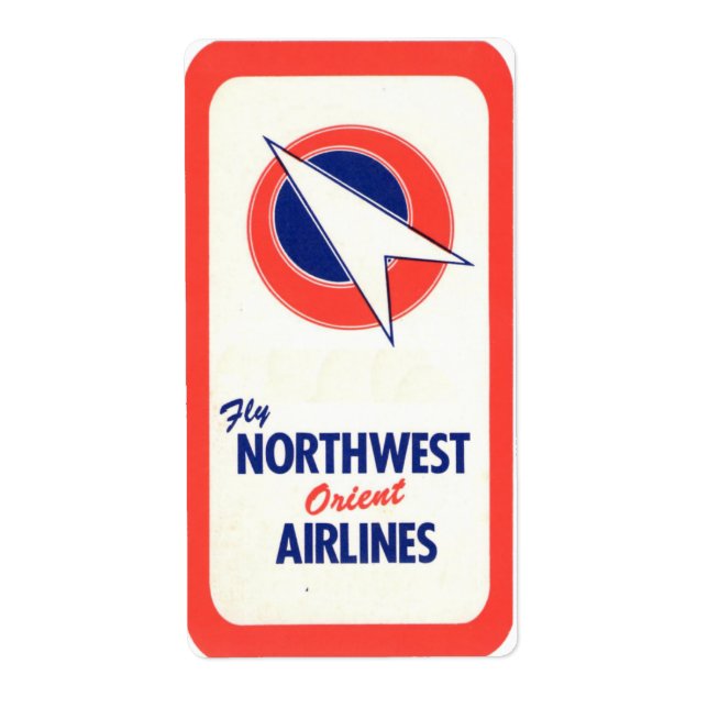 Sticker vintage Hotel & Travel (Devant)