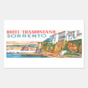 Sticker vintage Hotel & Travel