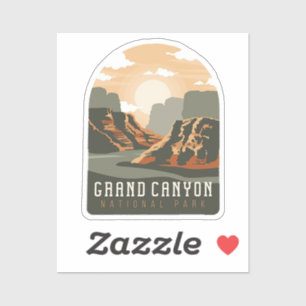 Sticker Vinyl du Parc National du Grand Canyon