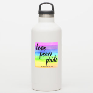 Sticker Vinyl Fierté de Paix Amour