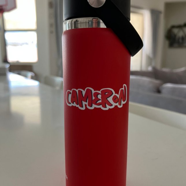 Sticker Vinyl Nom Personnalisé Modifiable (Créateur téléchargé)