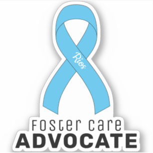 Sticker Vinyl pour défenseur des soins du foster