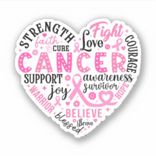 Sticker Vinyl Sensibilisation au cancer du sein