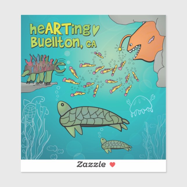 Sticker Vinyl - Surprise! - Buellton.Art (Feuille)