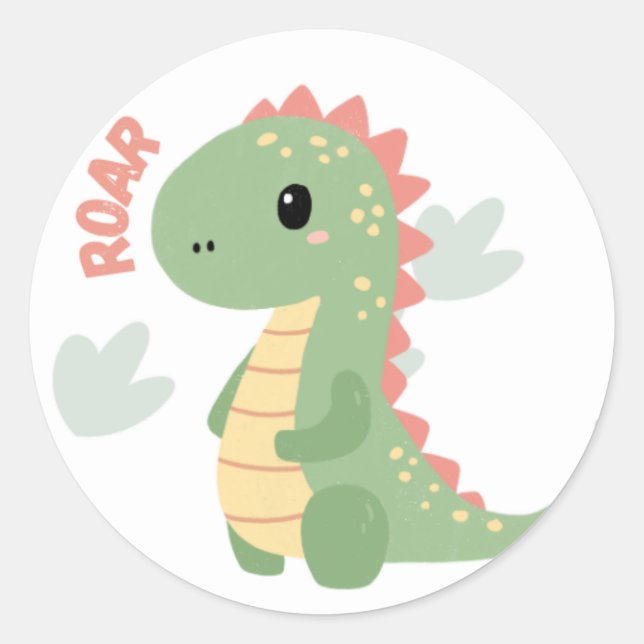 sticker vinyle Dino (Devant)