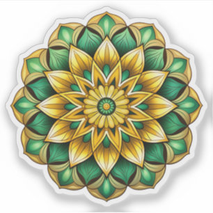 sticker vinyle Mandala