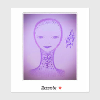 Sticker Violet