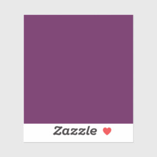 Sticker Violet de raisin (couleur solide)