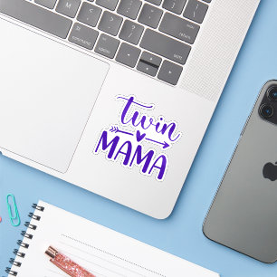 Sticker Violet Twin Mama