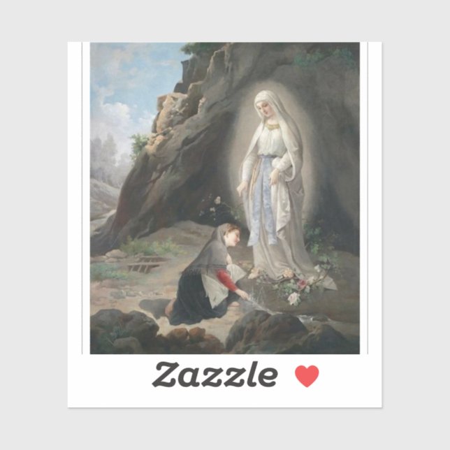 Sticker Virgen de Fátima (Feuille)