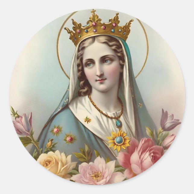 Sticker Virgin Mary (Devant)