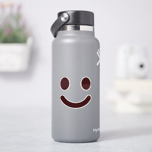 Sticker Visage Sourire Mignon Classique