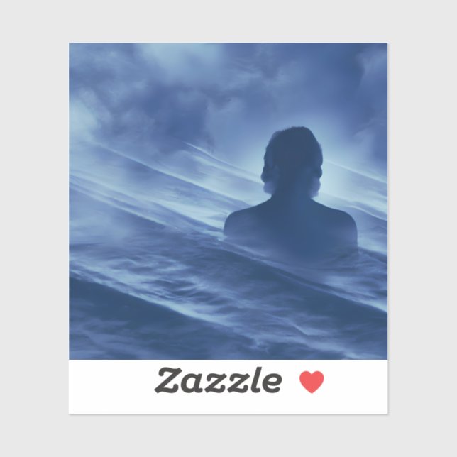 Sticker Visez-le seul (Feuille)