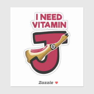 Sticker Vitamine J