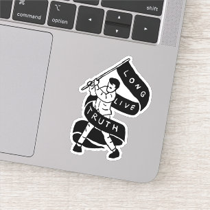 Sticker Vive la vérité