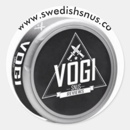 Sticker Vogi Snus