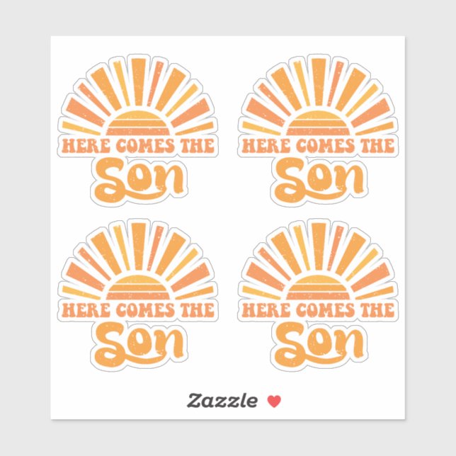Sticker Voici Le Fils De Dieu I (Jésus) (Feuille)