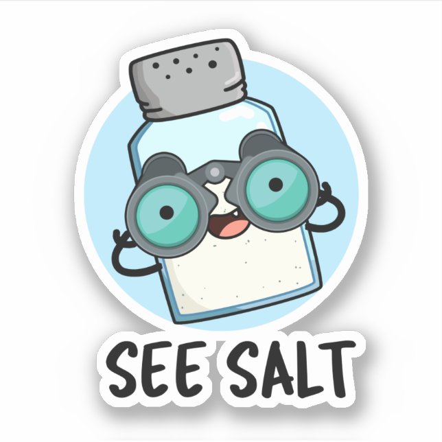Sticker Voir Salt Funny Sea Salt (Devant)