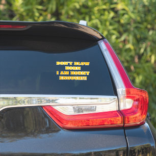 Sticker Voiture amusante