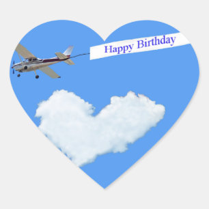 Sticker volant haut anniversaire