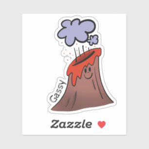 Sticker Volcan de Gassy