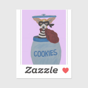Sticker Voleur de biscuits Chihuahua