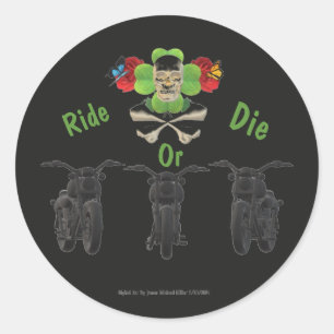 Sticker von James Michael Miller