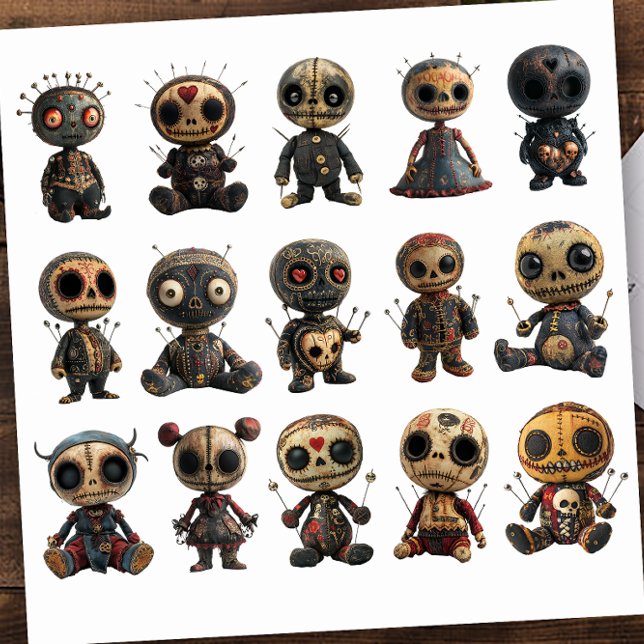 Sticker Voodoo Dolls (Créateur téléchargé)