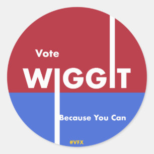 Sticker Vote Wiggit