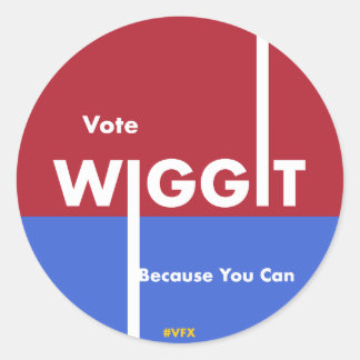 Sticker Vote Wiggit