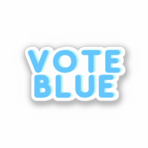 Sticker Votez Bleu