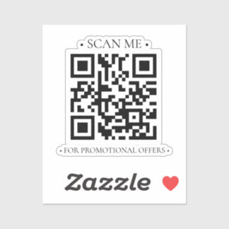Sticker Votre code QR d'entreprise