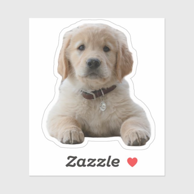 Sticker Votre image ici étanche portable individuel (Feuille)