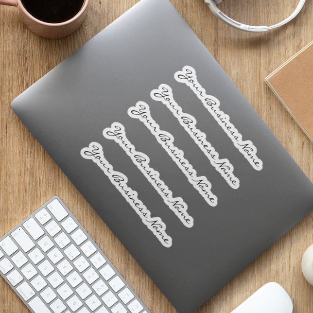 Sticker Votre logo d'entreprise personnalisé multiple (Créateur téléchargé)